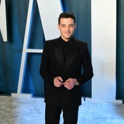 Rami Malek en la fiesta de Vanity Fair tras los Oscar 2020