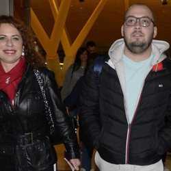 Vicky Larraz y José Antonio Avilés camino a 'Supervivientes 2020'