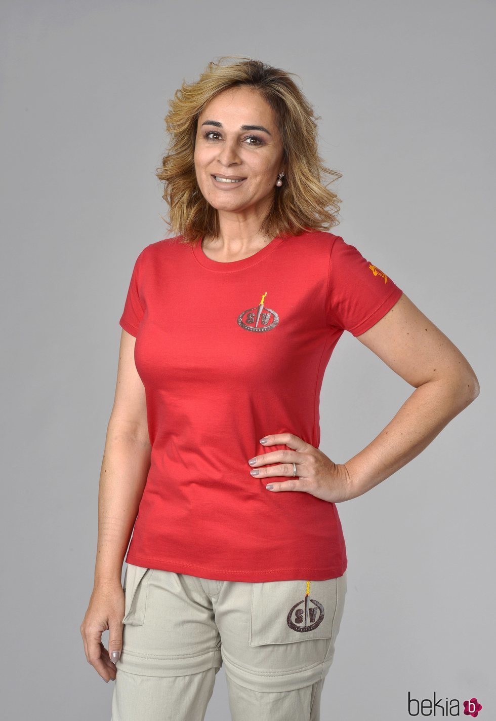 Ana María Aldón en la foto oficial de 'Supervivientes 2020'
