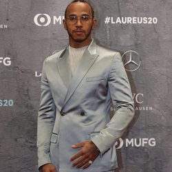 Lewis Hamilton en los Premios Laureus 2020