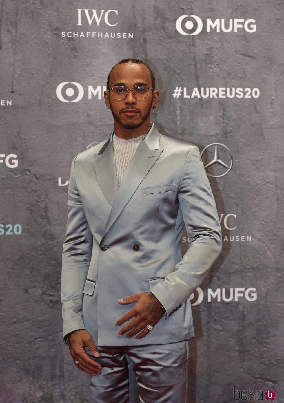 Lewis Hamilton en los Premios Laureus 2020