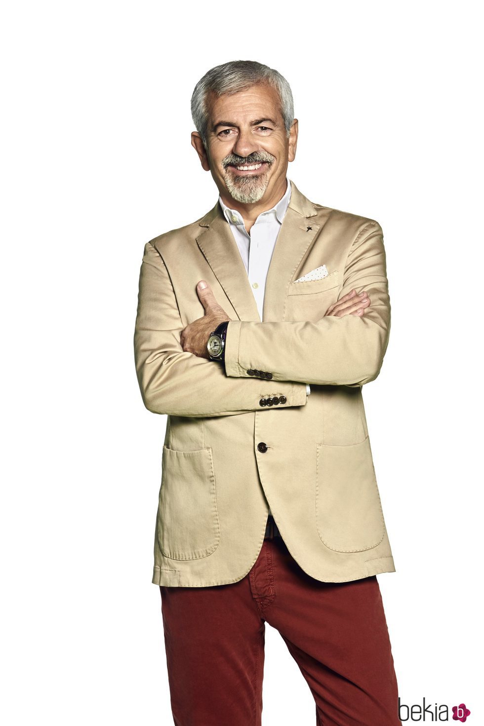 Carlos Sobera en la foto oficial como presentador de 'Supervivientes 2020'
