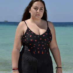 Rocío Flores en la playa en la foto oficial de 'Supervivientes 2020'