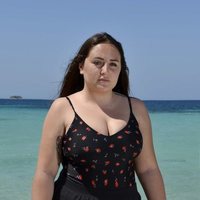 Rocío Flores en la playa en la foto oficial de 'Supervivientes 2020'