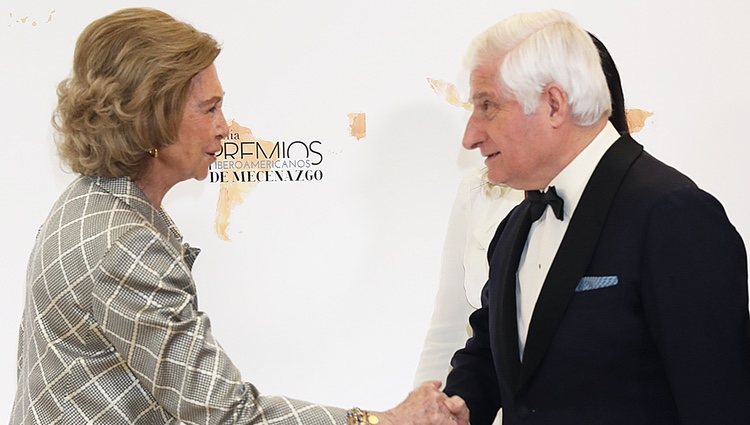 La Reina Sofía y el Duque de Alba en los Premios Iberoamericanos de Mecenazgo de la Fundación Callia