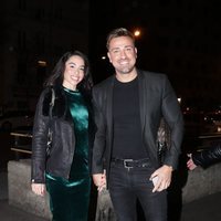 Rafa Mora y Macarena Millán en el concierto de Isabel Pantoja