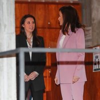 La Reina Letizia e Irene Montero en su primer acto oficial juntas