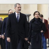Los Reyes Felipe y Letizia en el homenaje en París por la Jornada Europea de Víctimas del Terrorismo