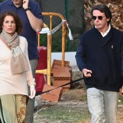 José María Aznar y Ana Botella paseando por Marbella en plena crisis del coronavirus