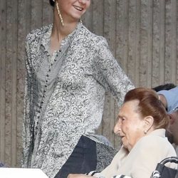 Victoria Federica y la Infanta Margarita en Madrid