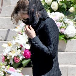 Carlota Casiraghi en el funeral de Elizabeth Anne de Massy