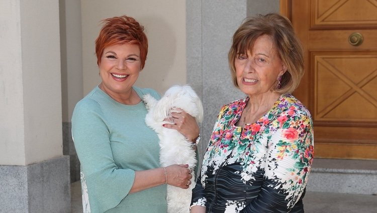 María Teresa Campos y Terelu Campos tras celebrar el 79 cumpleaños de la presentadora