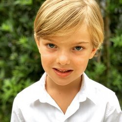Nicolás de Suecia en su 5 cumpleaños