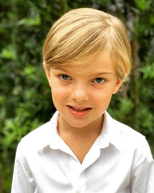 Nicolás de Suecia en su 5 cumpleaños