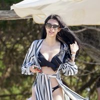 Alejandra Rubio disfrutando de un día de playa en Ibiza