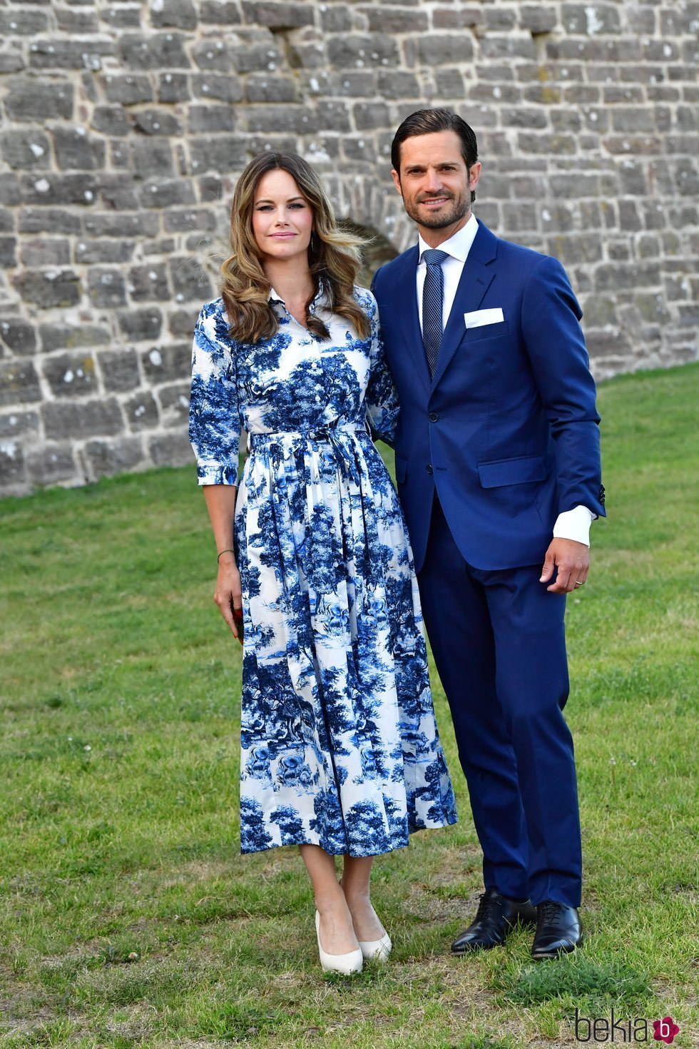 Carlos Felipe y Sofia de Suecia en el 43 cumpleaños de Victoria de Suecia