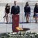 El Rey Felipe VI lee su discurso ante la Reina Letizia, Leonor y Sofía en el homenaje de Estado