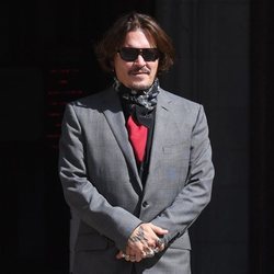 Johnny Depp en una nueva jornada de juicio contra Amber Heard