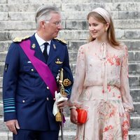 El Rey Felipe de Bélgica y la Princesa Isabel el Día Nacional de Bélgica 2020