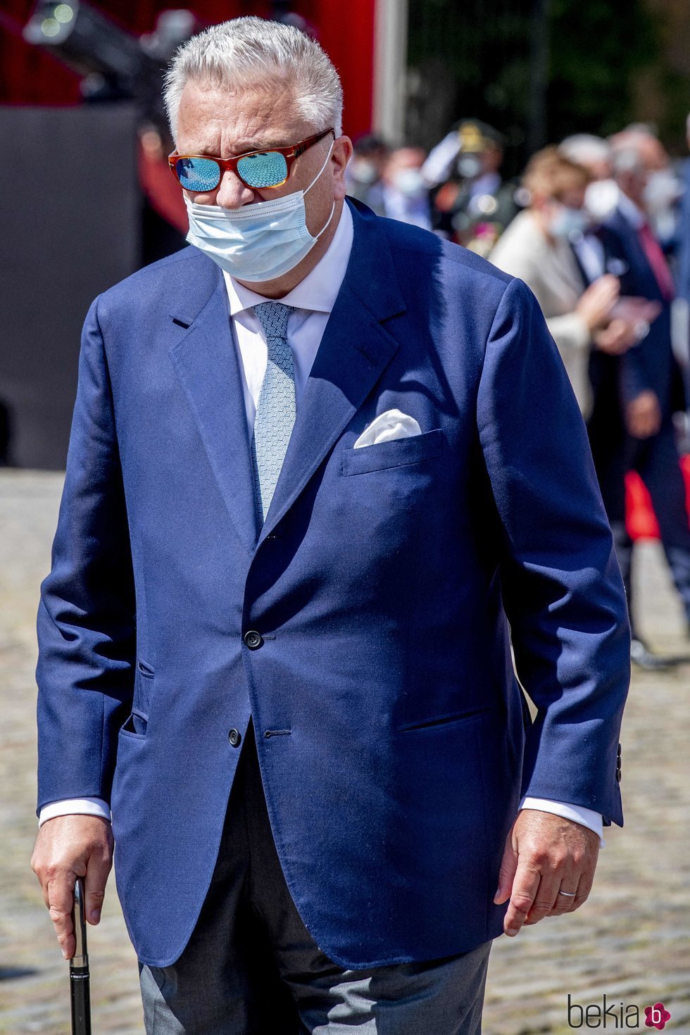 El Príncipe Laurent de Bélgica en el Día Nacional de Bélgica 2020
