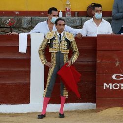 Enrique Ponce durante su corrida de toros en Plasencia