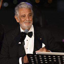 Plácido Domingo en la entrega del Premio Austriaco de Teatro Musical 2020