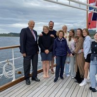 La Familia Real Noruega de vacaciones en Lofoten
