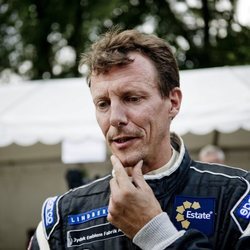 Joaquín de Dinamarca en el Copenhague Historic Grand Prix
