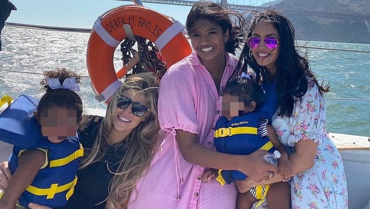 La mujer de Pau Gasol, Vanessa Bryant y sus hijas juntas de vacaciones