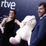 Amaia Romero y Álex de Lucas en los Premios Goya 2020
