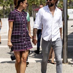 Juana Acosta y su novio Charles Alazet en el Festival de Cine de Málaga 2020