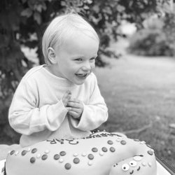 Gabriel de Suecia en su 3 cumpleaños