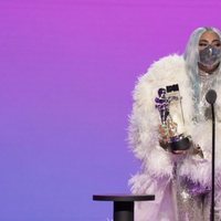 Lady Gaga en la entrega de los MTV VMA's 2020