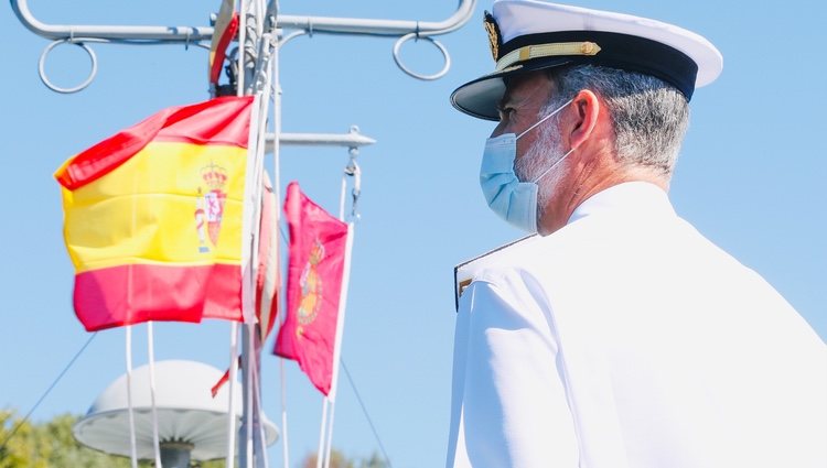 El Rey Felipe visita la Comandancia Naval del Miño