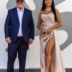 Pedro Almodóvar y Georgina Rodríguez en el Festival de Venecia 2020