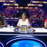 Edurne, Isabel Pantoja y Carlos Jean, miembros del jurado en el primer programa de 'Idol Kids'