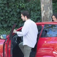 Victoria Federica se monta en el coche con Froilán en el día de su cumpleaños