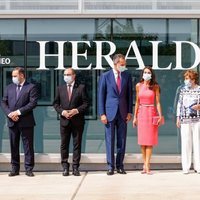 Los Reyes Felipe y Letizia visitan El Heraldo de Aragón en su 125 aniversario