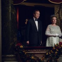 Olivia Colman y Tobias Menzies como la Reina Isabel y el Duque de Edimburgo en la cuarta temporada de 'The Crown'