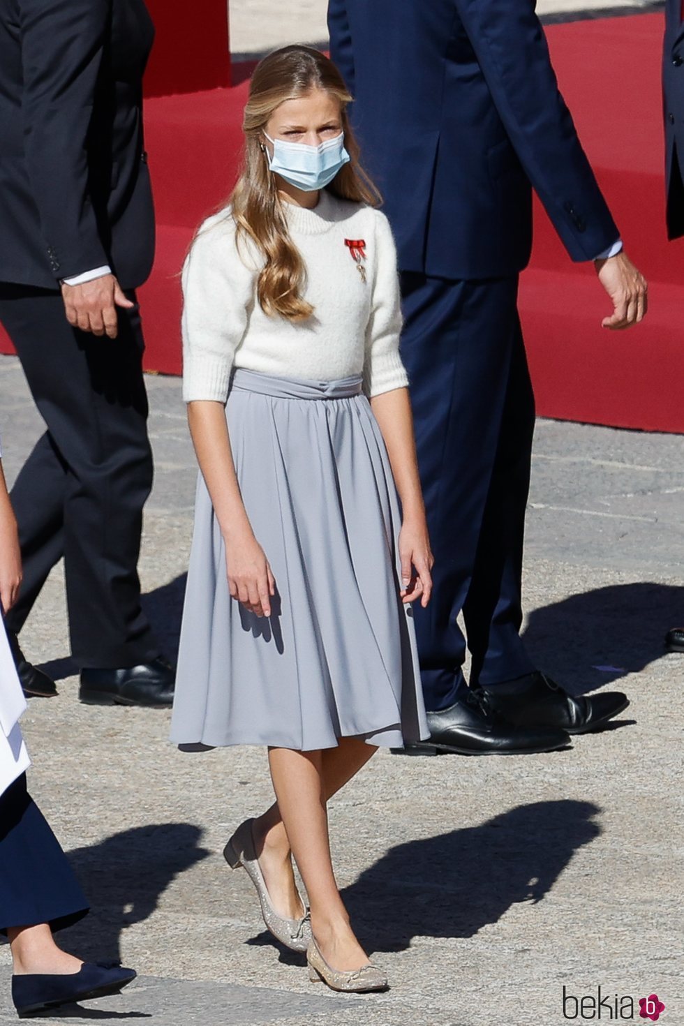 La Princesa Leonor en la celebración del Día de la Hispanidad 2020
