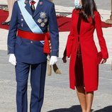 Los Reyes Felipe y Letizia en el Día de la Hispanidad 2020