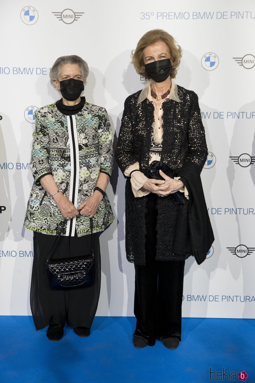 La Reina Sofía y la Princesa Irene de Grecia en los Premios de Pintura BMW 2020