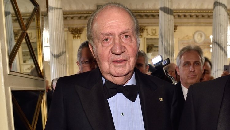 El Rey Juan Carlos en la ópera en Milán