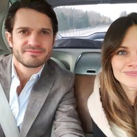 Carlos Felipe y Sofia de Suecia de camino a Värmland