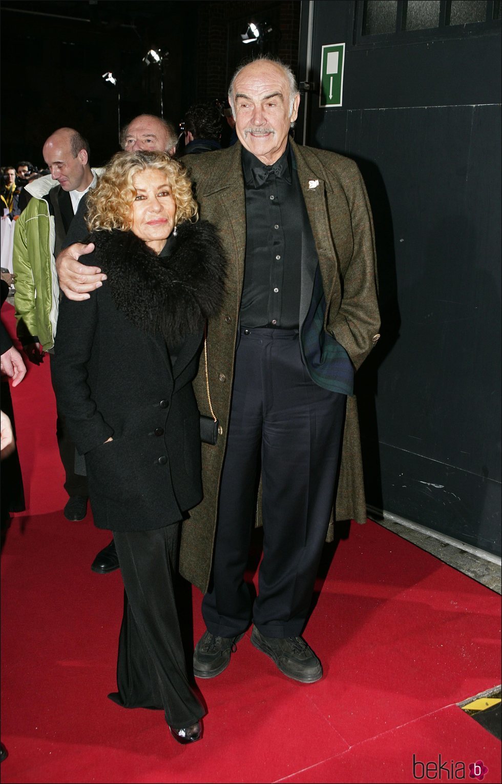 Sean Connery y Micheline Roquebrune en los Premios European Film 2005
