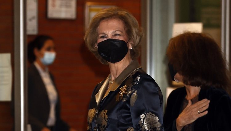 La Reina Sofía acude a un concierto benéfico en Madrid