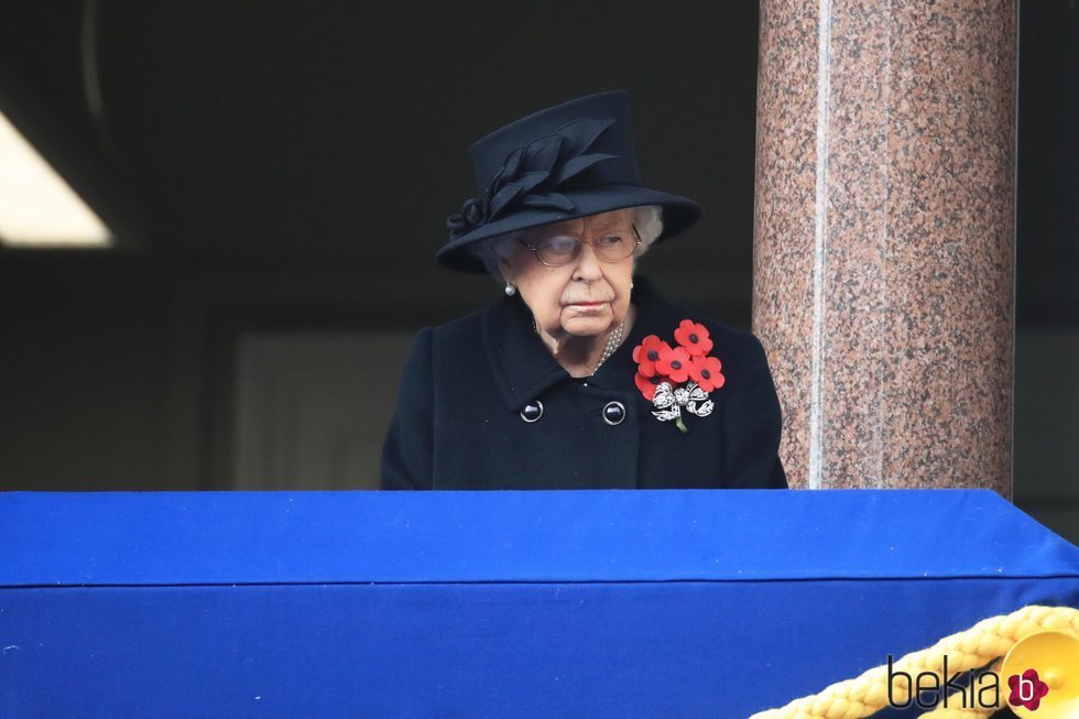 La Reina Isabel el Día del Recuerdo 2020