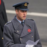El Príncipe Guillermo de Inglaterra el Día del Recuerdo 2020