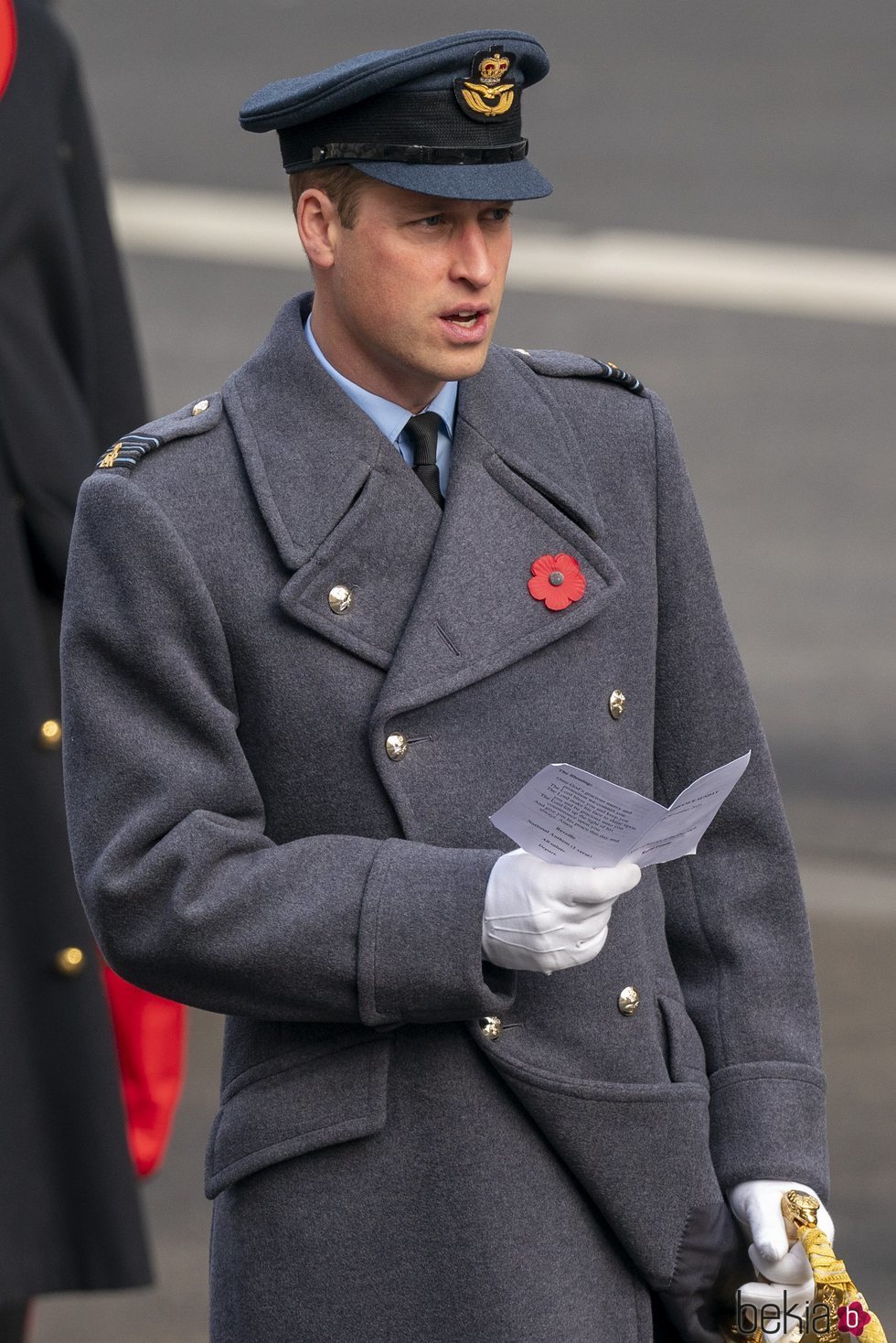 El Príncipe Guillermo de Inglaterra el Día del Recuerdo 2020 - La
