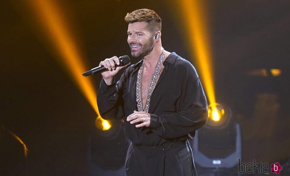 Ricky Martin en la gala de los Grammy Latino 2020